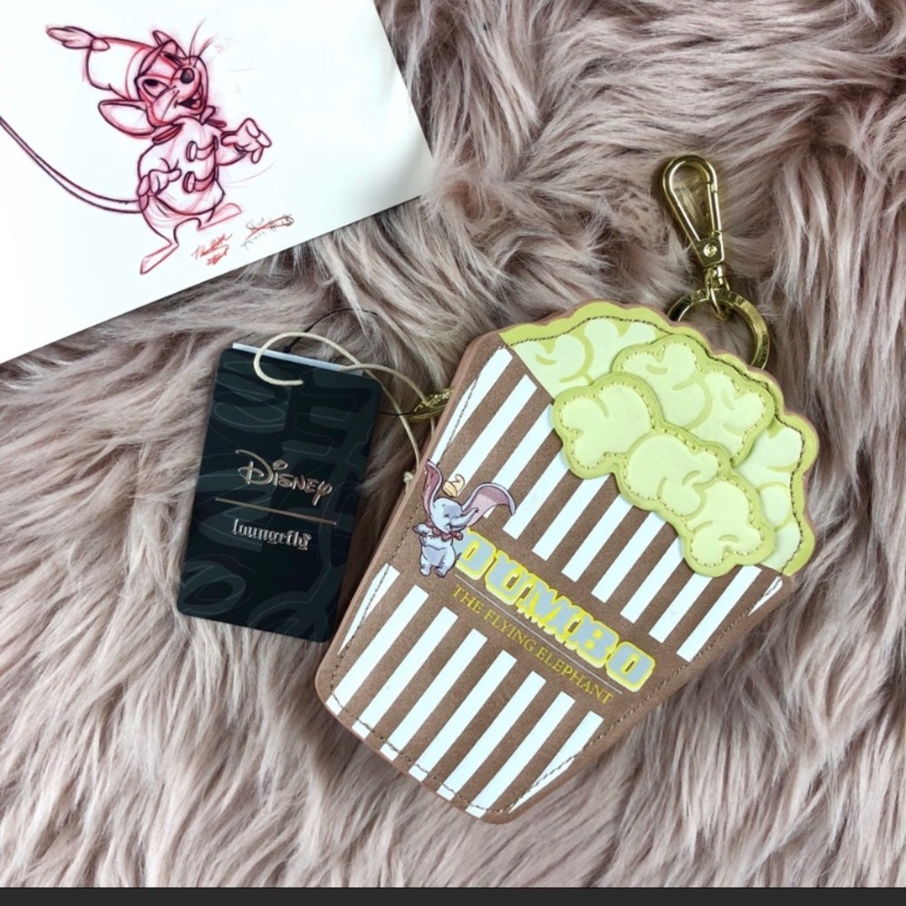 dumbo popcorn coin purse
